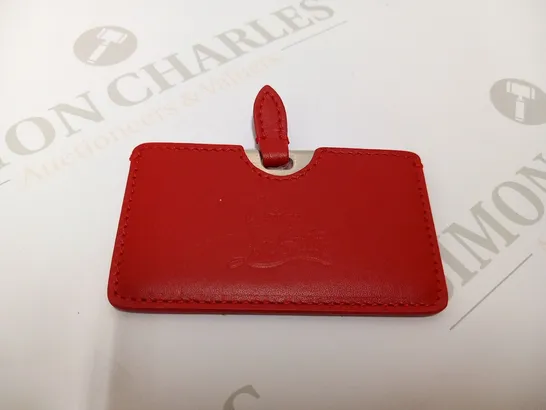 CHRISTIAN LOUBOUTIN ROUGISSIME PONY FUCSIA CLUTCH BAG