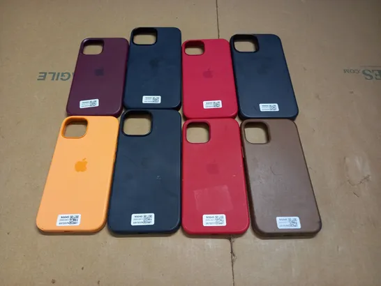 LOT OF 8 ASSORTED IPHONE CASES