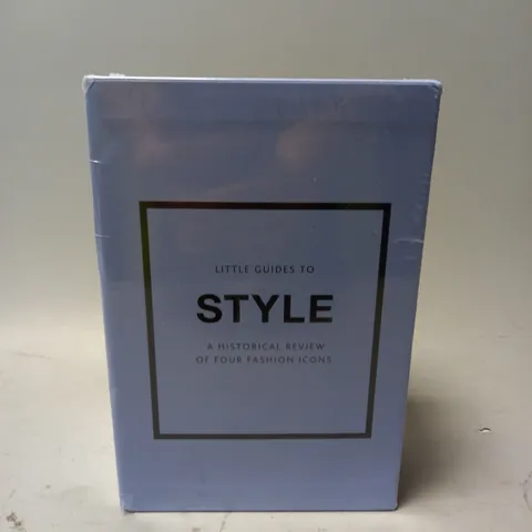 SEALED LITTLE GUIDES TO STYLE A HISTORICAL REVIEW OF FOUR FASHION ICONS