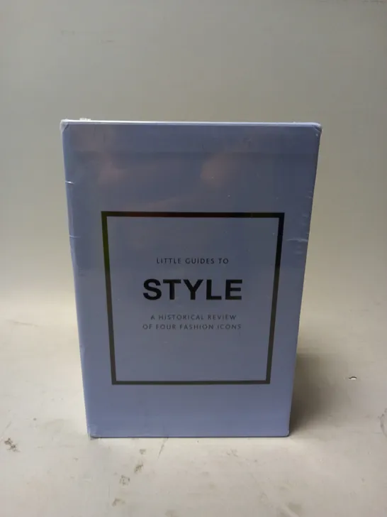 SEALED LITTLE GUIDES TO STYLE A HISTORICAL REVIEW OF FOUR FASHION ICONS