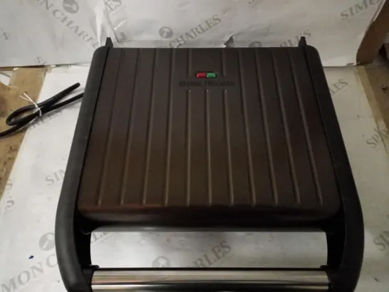 GEORGE FOREMAN 25053 ELECTRIC GRILL