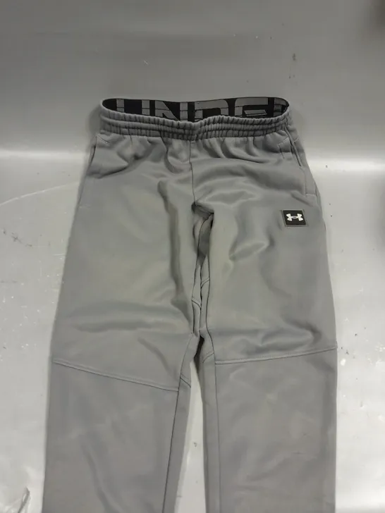 UNDER ARMOUR CHILDRENS LOOSE TRAINING PANTS IN GREY 