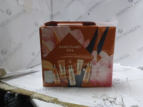 BOXED SANCTUARY SPA SIGNATURE PERFECT PAMPER PARCEL GIFT SET RRP £20