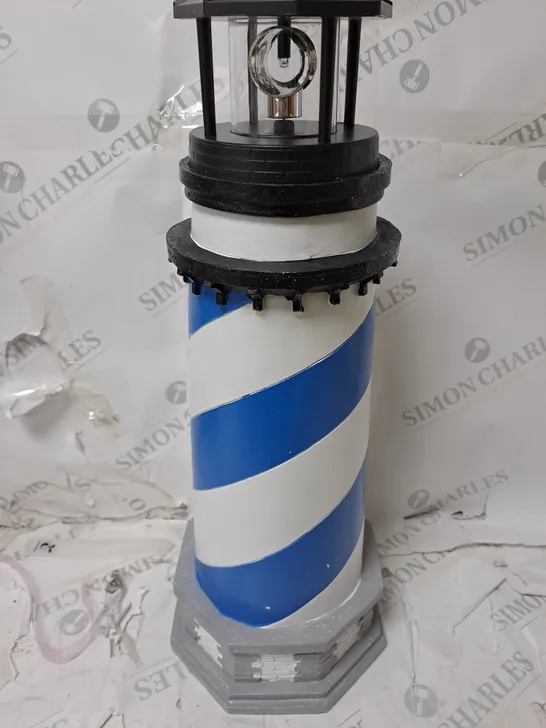 GARDEN REFLECTIONS SOLAR LED LIGHTHOUSE