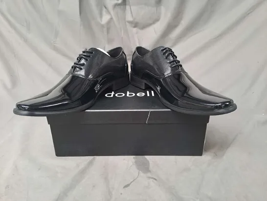 DOBELL CONTEMPORARY OXFORD DRESS SHOES IN BLACK SIZE 7