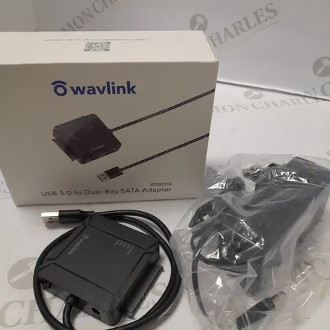 WAVLINK USB 3.0 TO DUAL-BAY SATA ADAPTER 