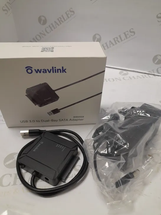 WAVLINK USB 3.0 TO DUAL-BAY SATA ADAPTER 