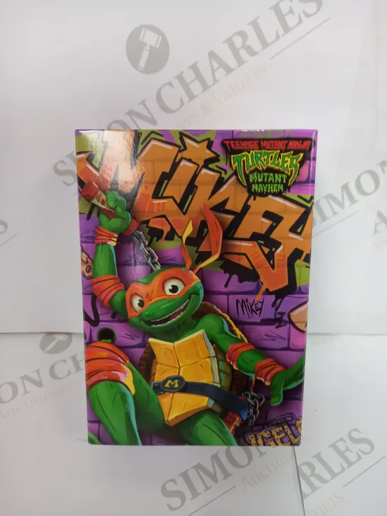 SEALED TEENAGE MUTANT NINJA TURTLES MUTANT MAYHEM COLLECTOR CON MICHELANGELO EXCLUSIVE ACTION FIGURE