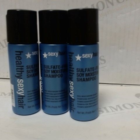 APPROXIMATELY 48 BRAND NEW HEALTHY SEXY HAIR SULFATE FREE MOISTURIZING SHAMPOO 50ML