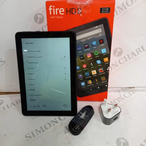 AMAZON FIRE HDS TABLET WITH ALEXA - 32GB BLACK