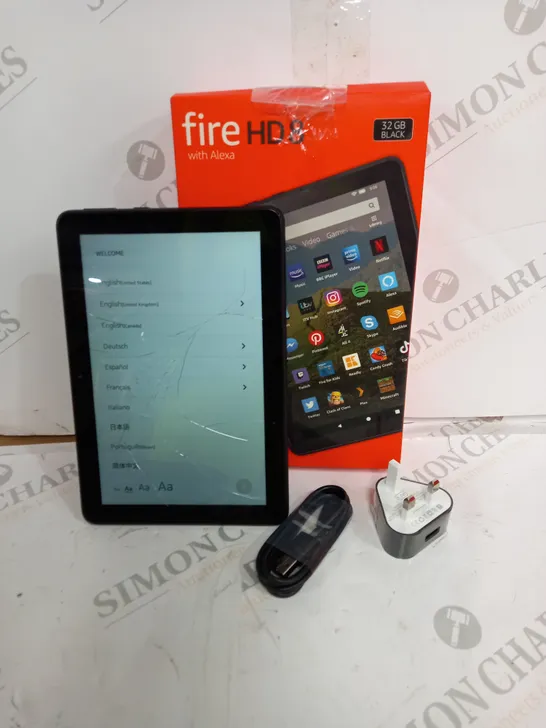 AMAZON FIRE HDS TABLET WITH ALEXA - 32GB BLACK