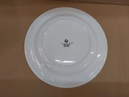 BOXED 10X CHURCHILL ALCHEMY FINE CHINA PLATES (1 BOX)