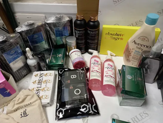 ASSORTED SKINCARE AND HAIRCARE BRANDED LABELS APPROX. 30 ITEMS 