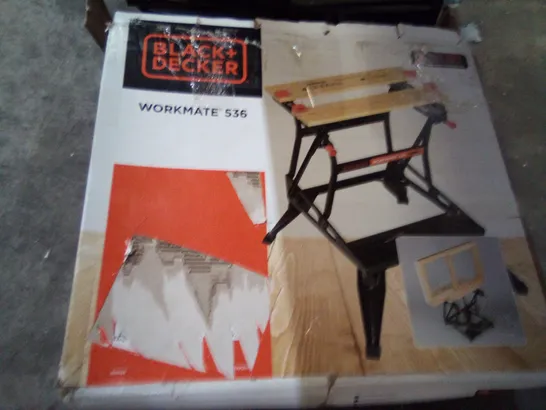 BOXED BLACK+DECKER WORKMATE 536