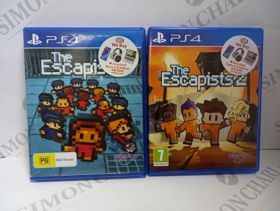 THE ESCAPISTS + THE ESCAPISTS 2 PS4 GAMES