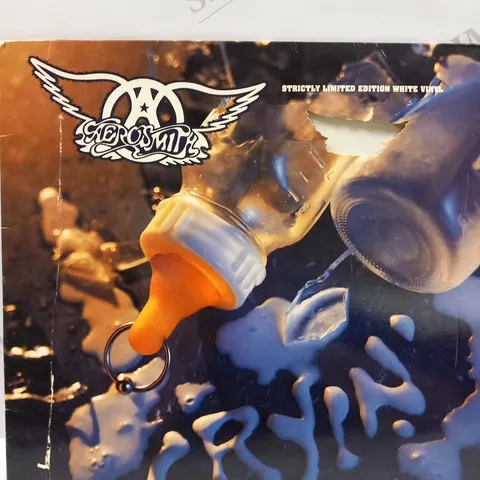 AEROSMITH CRYIN STRICTLY LIMITED EDITION WHITE VINYL