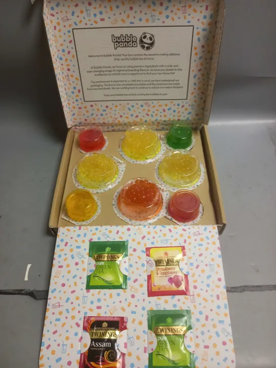 BUBBLE PANDA BUBBLE TEA KIT IN ASSORTED FLAVOURS