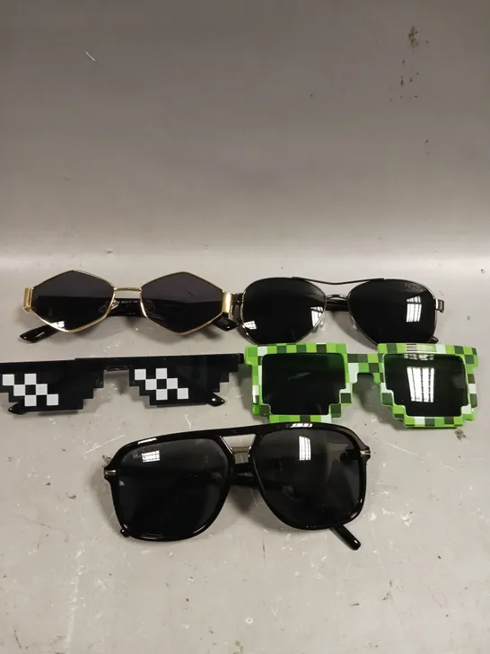 APPROXIMATELY 10 ASSORTED GLASSES/SUNGLASSES IN VARIOUS DESIGNS 