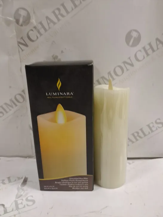 BOXED LUMINARA CANDLE 2INCHESX6.1INCHES 