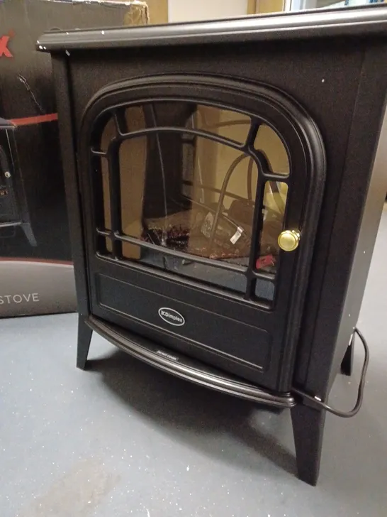 DIMPLEX CLUB ELECTRIC STOVE WITH OPTIFLAME EFFECT