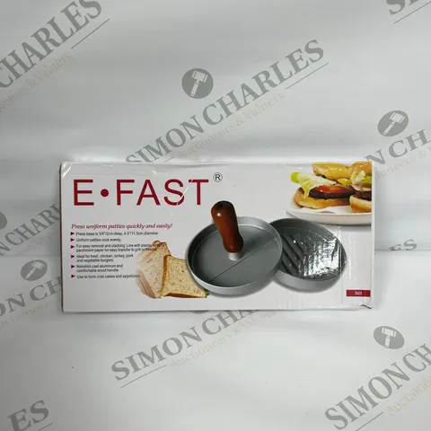 E.FAST BURGER PRESS 2X11.5CM PATTIES