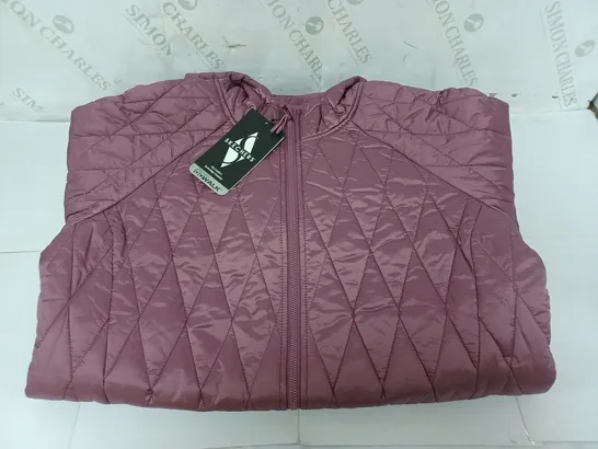 SKETCHERS HOODED PUFFER COAT IN PURPLE SIZE L 