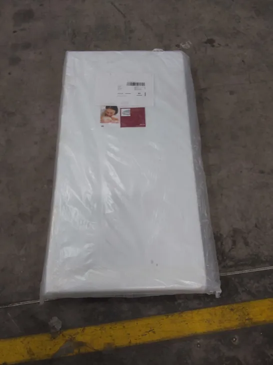 QUALITY BAGGED MEMORY FOAM COT MATTRESS // SIZE: 8cm D X 60cm W X 120cm L