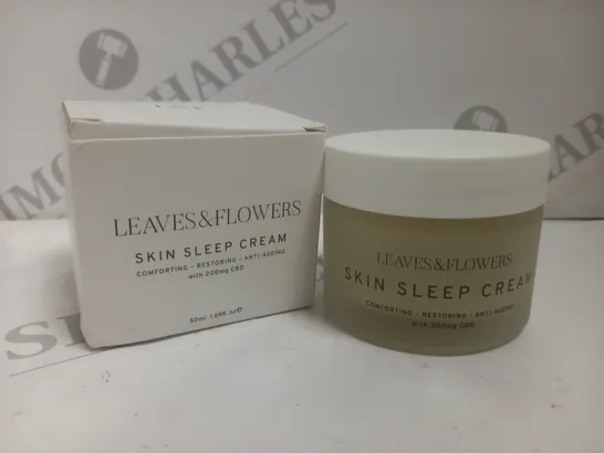 LEAVES & FLOWERS SKIN SLEEP CREAM 50ML