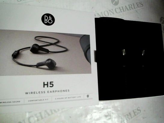B&O H5 WIRELESS EARPHONES
