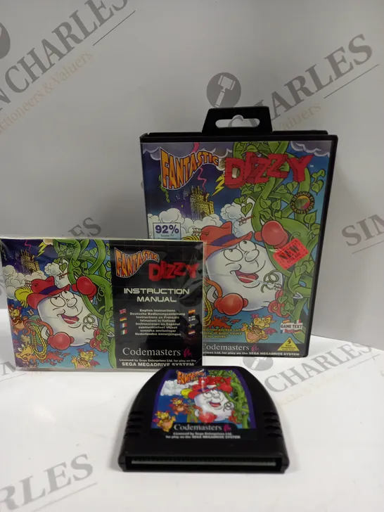 BOXED FANTASTIC DIZZY FOR SEGA MEGADRIVE SYSTEM 