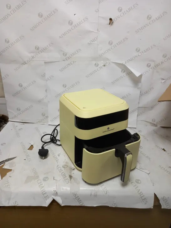 COOKS ESSENTIALS AIR FRYER IN YELLOW