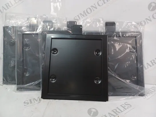 BOX OF APPROXIMATELY 20 UNIVERSAL COMPONENTS MOT HOLDERS IN BLACK A0705