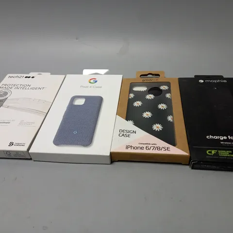 BOX OF ASSORTED PHONE CASES FOR SAMSUNG AND GOOGLE PIXEL CASES
