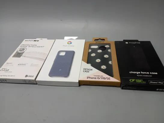 BOX OF ASSORTED PHONE CASES FOR SAMSUNG AND GOOGLE PIXEL CASES