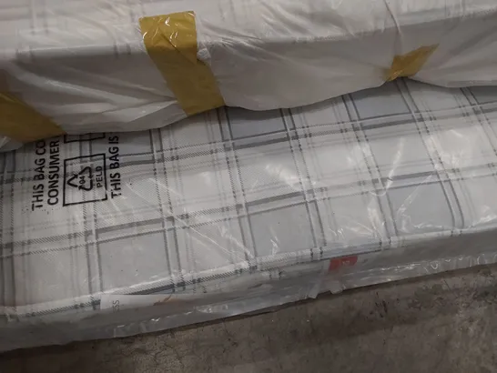 QUALITY BAGGED 3' SINGLE AIRSPRUNG ALEX MATTRESS 