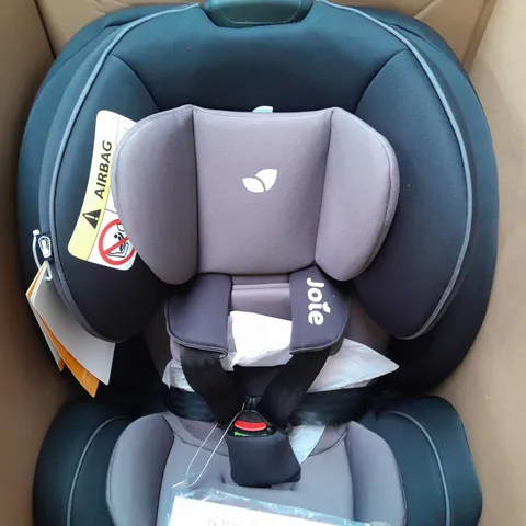 BOXED JOLE STAGES CAR SEAT IN COAL COLOUR
