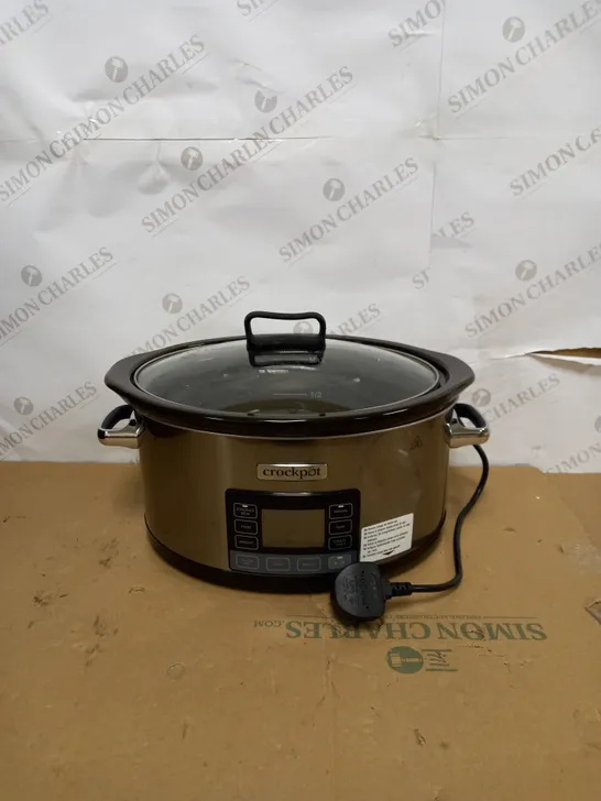 CROCK-POT TIMESELECT DIGITAL SLOW COOKER