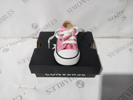 CONVERSE ALL STAR BABY  PINK SIZE 5