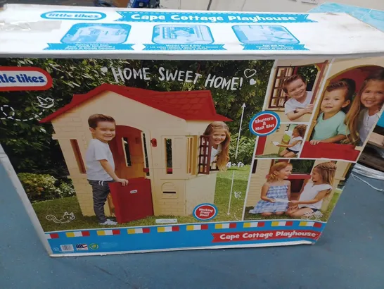 BOXED LITTLE TIKES CAPE COTTAGE PLAYHOUSE - COLLECTION ONLY RRP £139.99