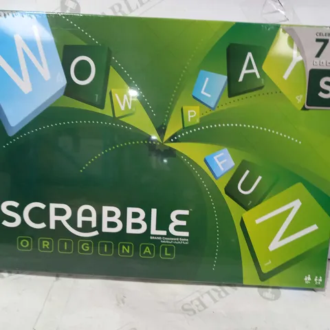 MATTEL GAMES SCRABBLE ORIGINAL CROSSWORD GAME