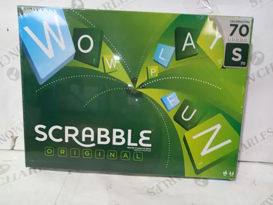 MATTEL GAMES SCRABBLE ORIGINAL CROSSWORD GAME