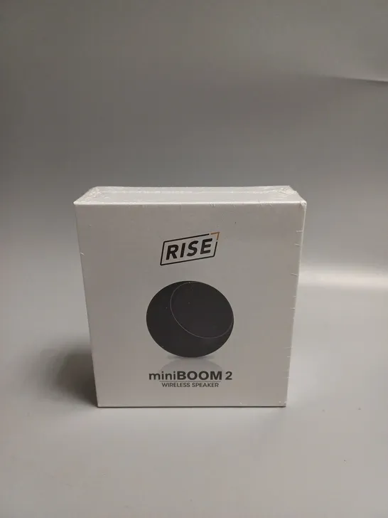 BOXED SEALED RISE MINIBOOM 2 WIRELESS SPEAKER 