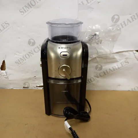 KRUPS EXPERT BURR GRINDER FOR COFFEE BEANS