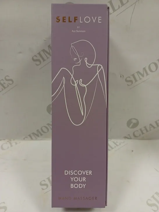 BOXED ANN SUMMERS SELF LOVE DISCOVER YOUR BODY WAND MASSAGER 