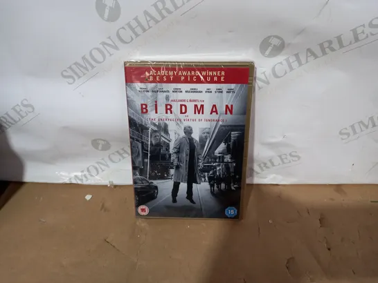 LOT OF APPROXIMATELY 16 SEALED BIRDMAN (THE UNEXPECTED VIRTUE OF IGNORANCE) DVDS
