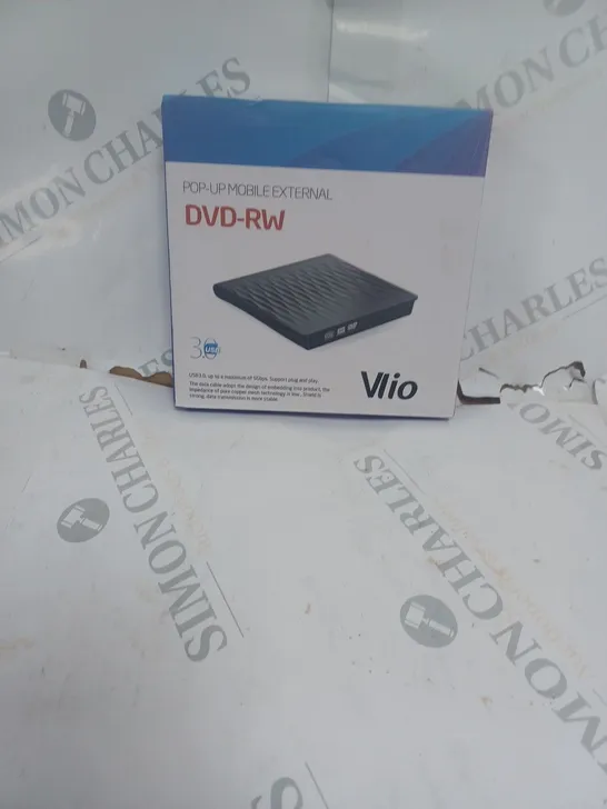 BOXED POP-UP MOBILE EXTERNAL DVD-RW