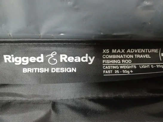 RIGGED AND READY X5 MAX ADVENTURE FISHING ROD