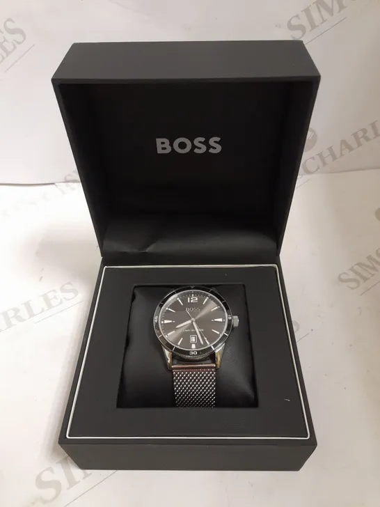 GENTS BOSS DRIFTER STAINLESS STEEL WATCH RRP £219