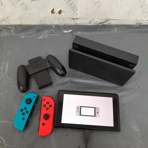 BOXED NINTENDO SWITCH CONSOLE (NEON RED/NEON BLUE)