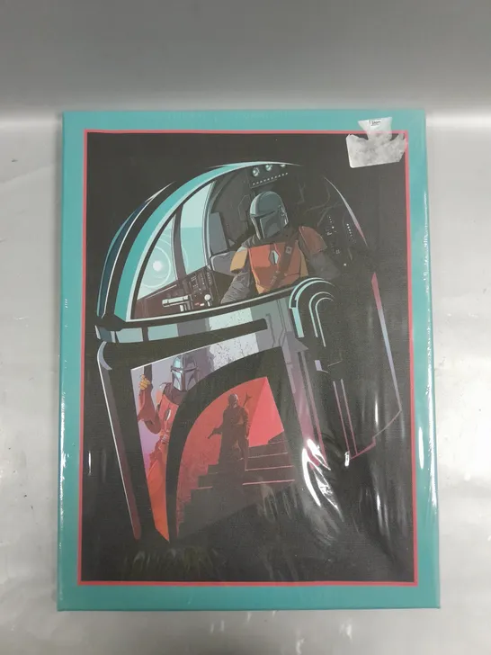 THE MANDALORIAN CANVAS PRINT 